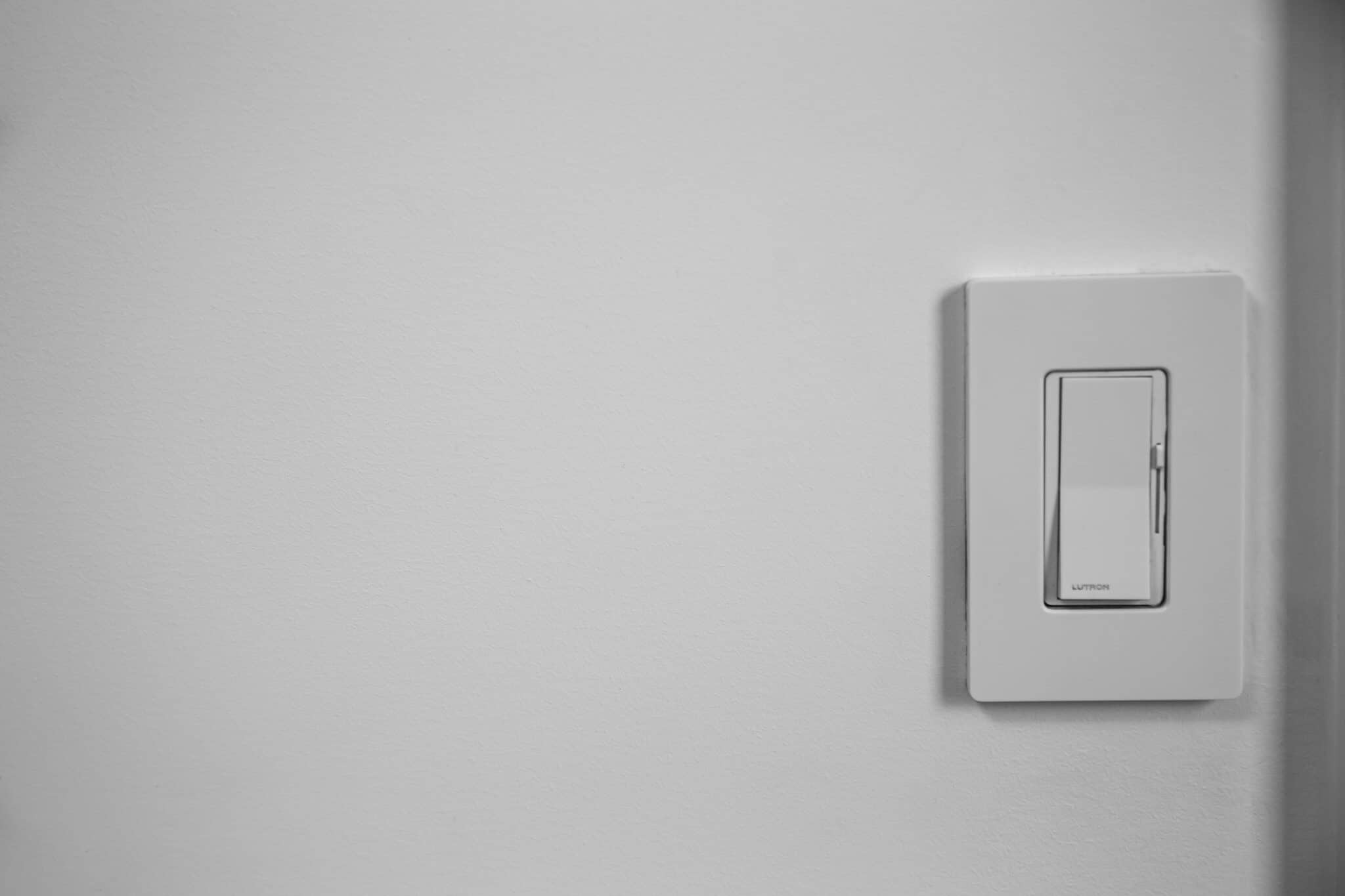 Single smart dimmer switches.