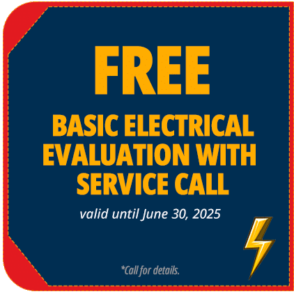 Free Basic Electrical Evaluation with Service Call Coupon | The Local Electrician