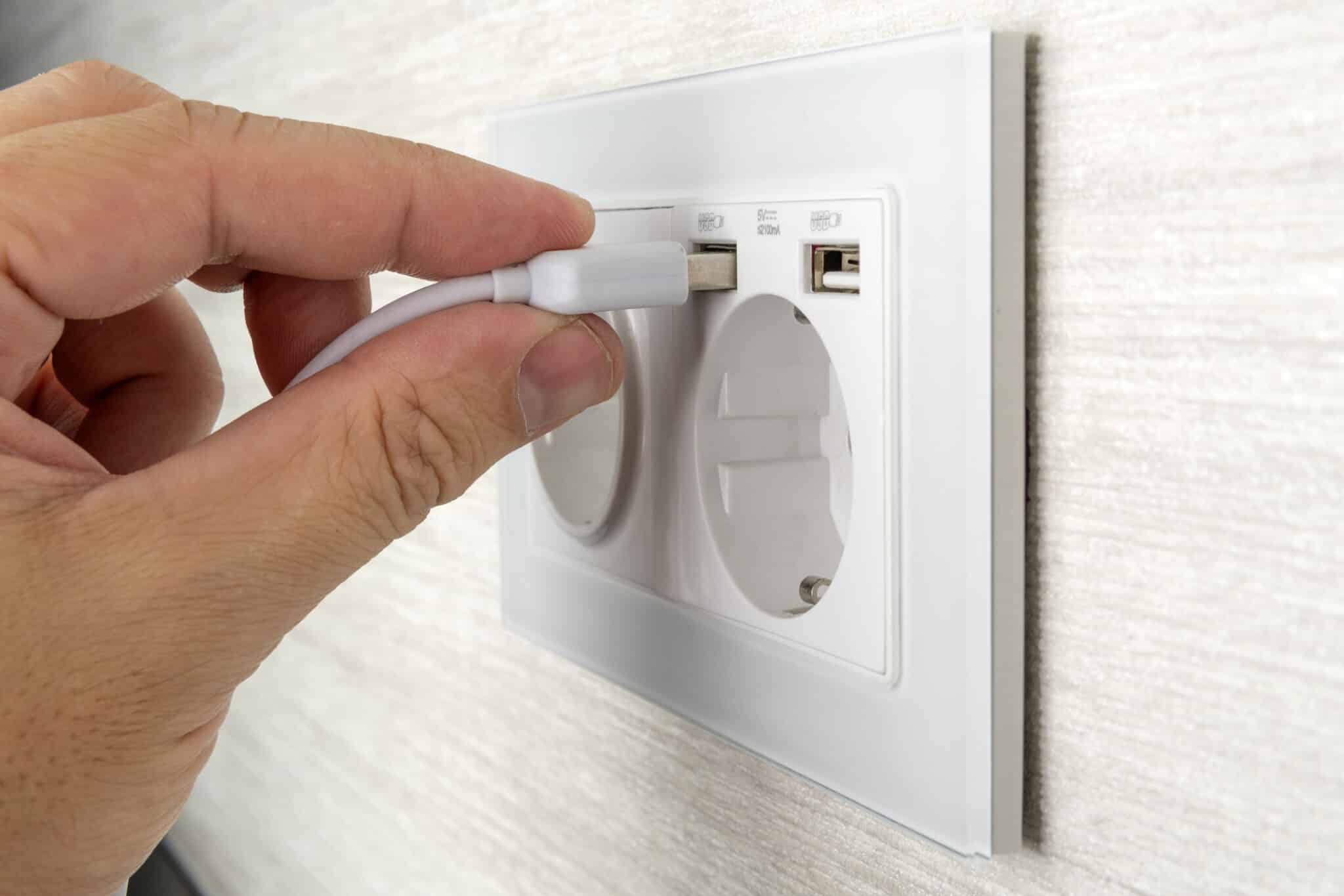 USB Outlets.