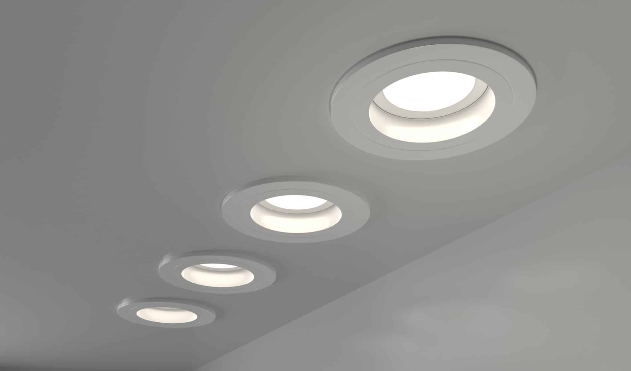 LED Recessed Lighting.
