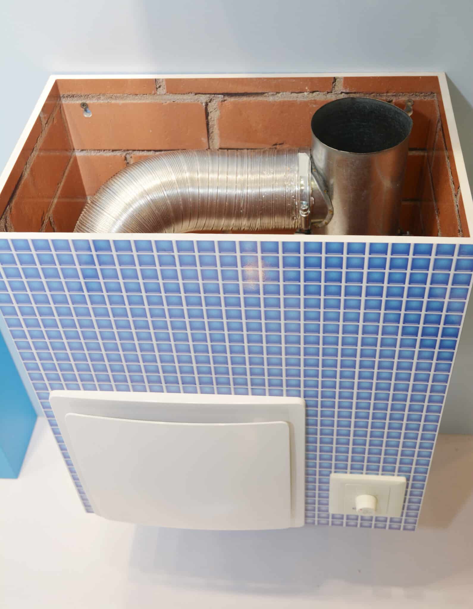 Bathroom ventilation, air duct of the bathroom exhaust fan is a necessary thing while bathroom renovation, Exhaust fan wiring.