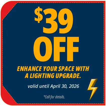 Local Electrician Lighting Upgrade Coupon