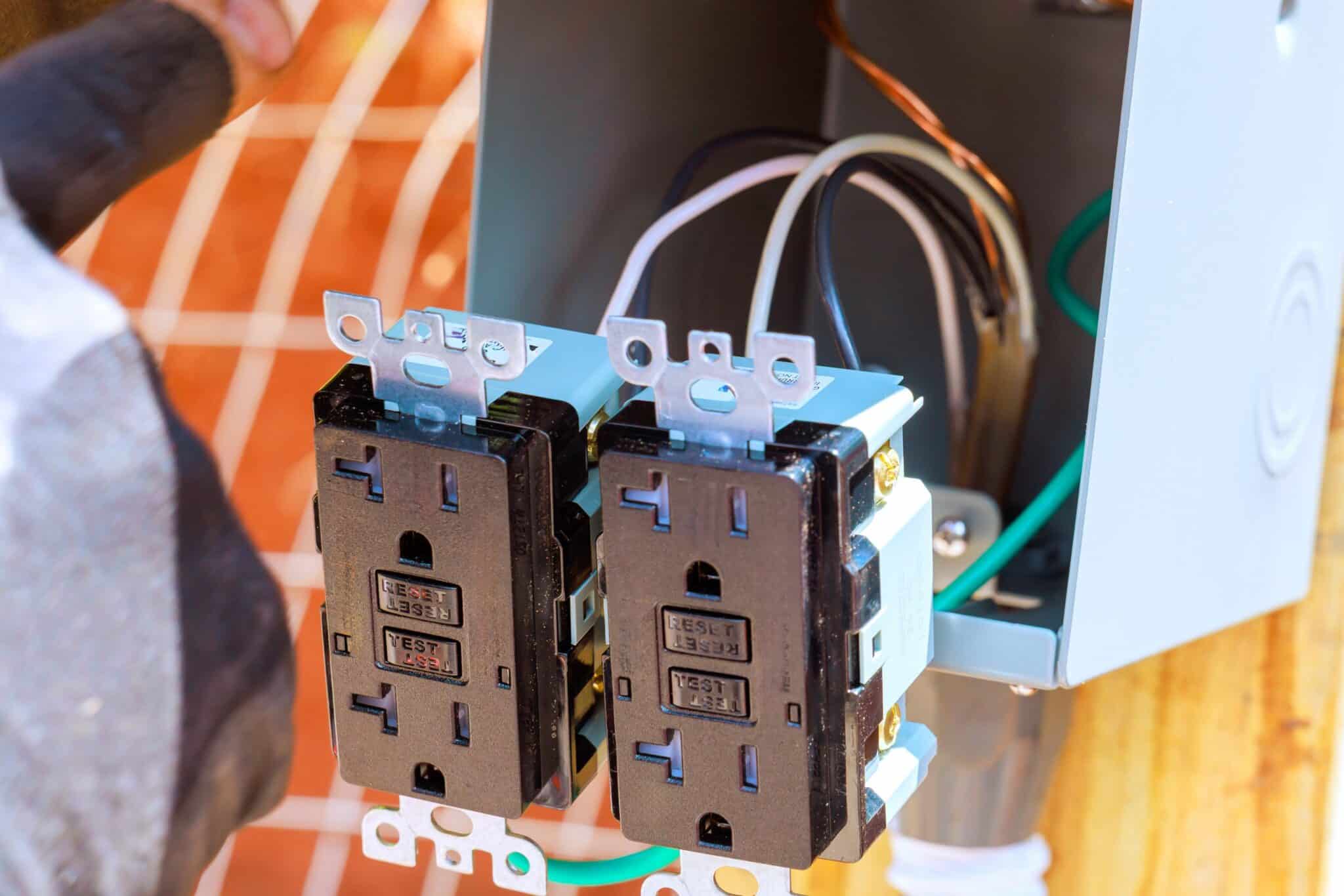Installation, Outdoor outlet covers.