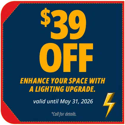 Local Electrician Lighting Upgrade Coupon