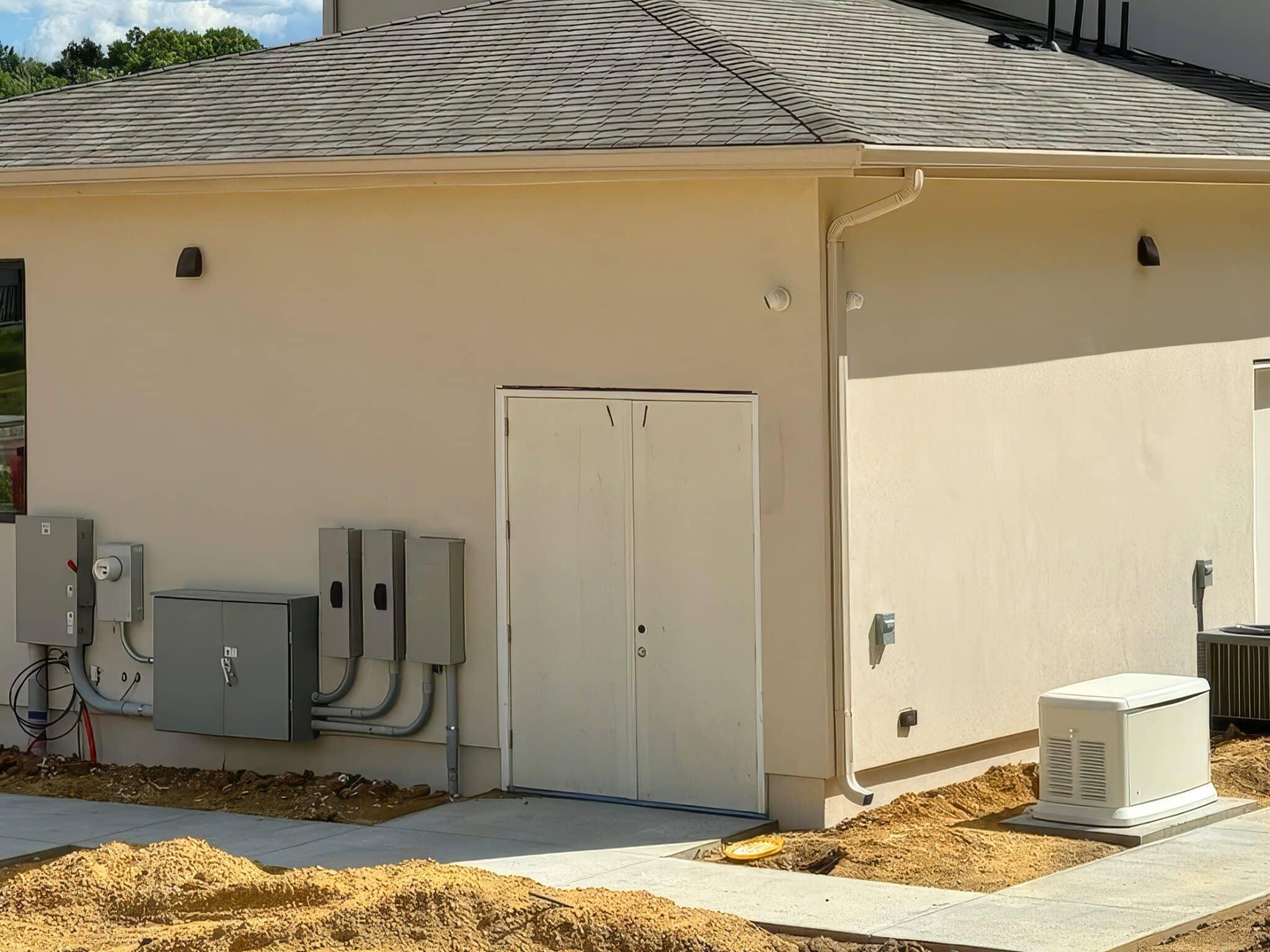 Backup generator monitoring for peace of mind.