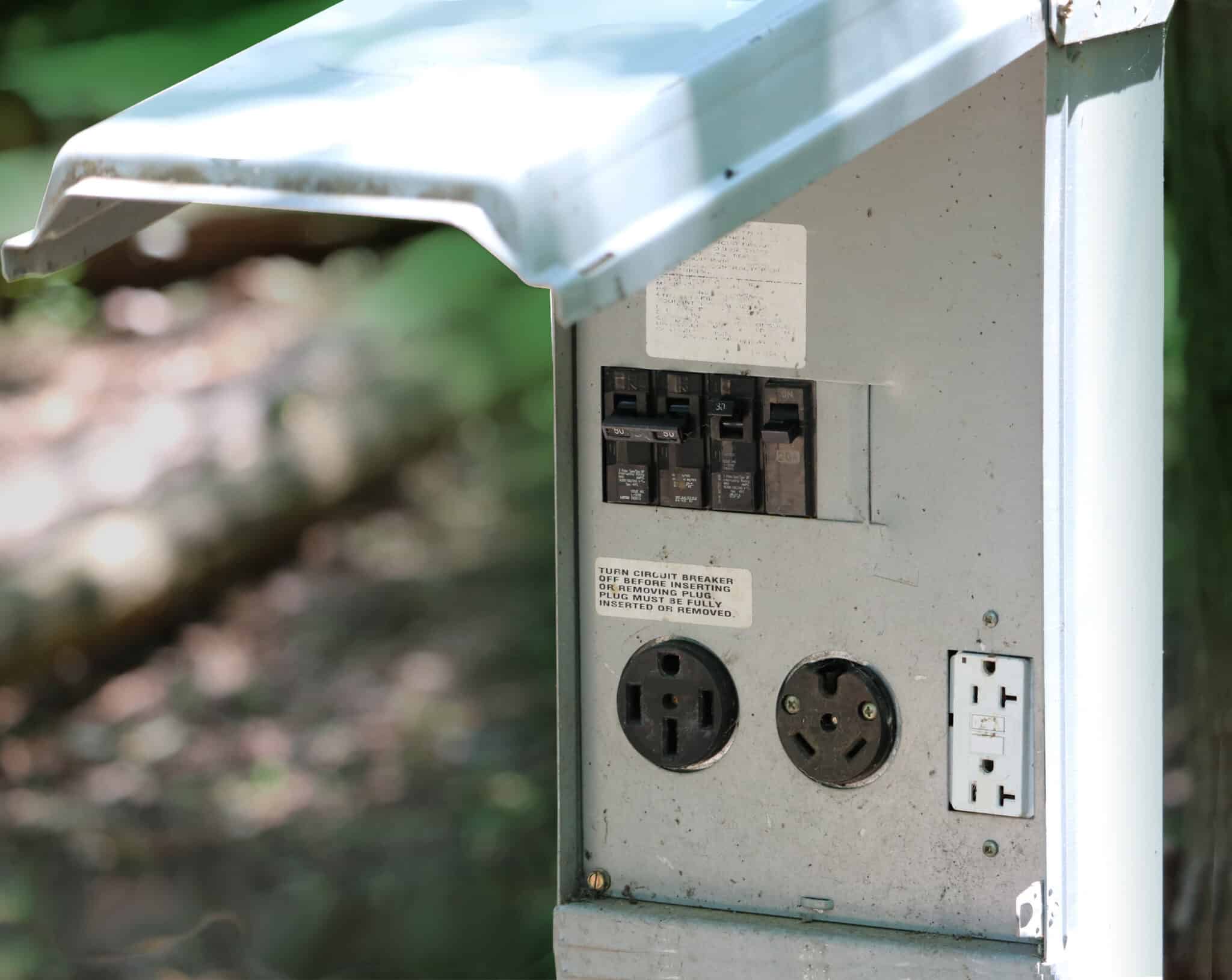 EV chargers, 240V outlet upgrade.