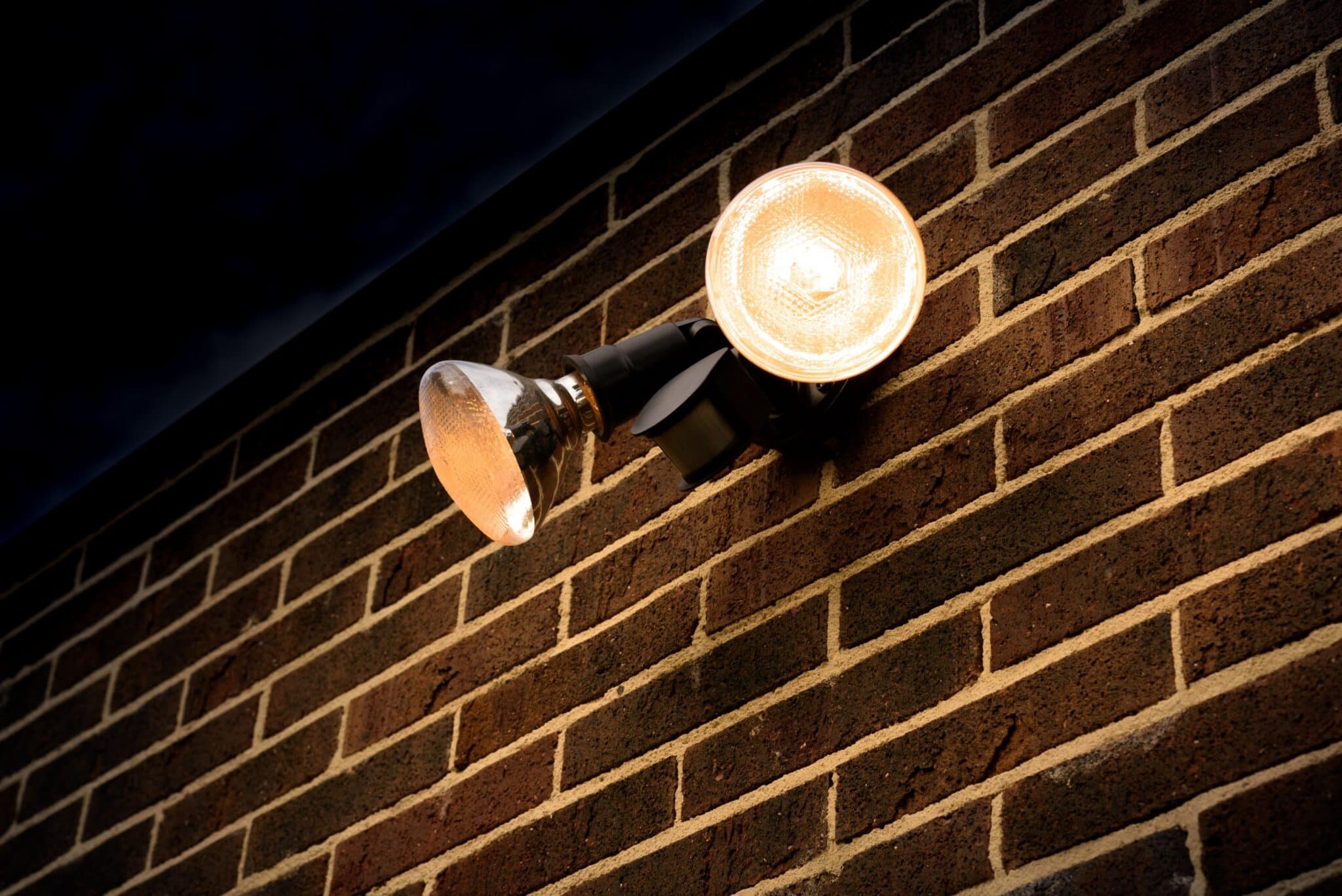 Motion sensor lights that boost security and save energy.