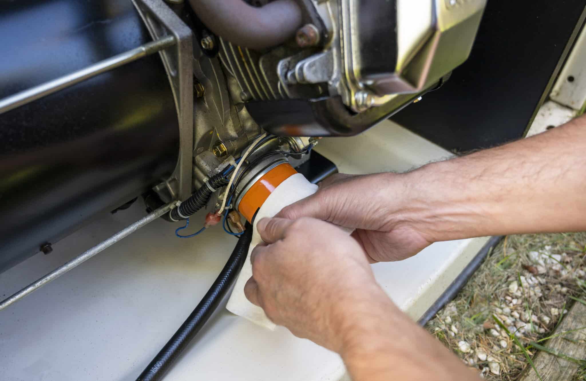 Generator coolant checks to protect standby engines.