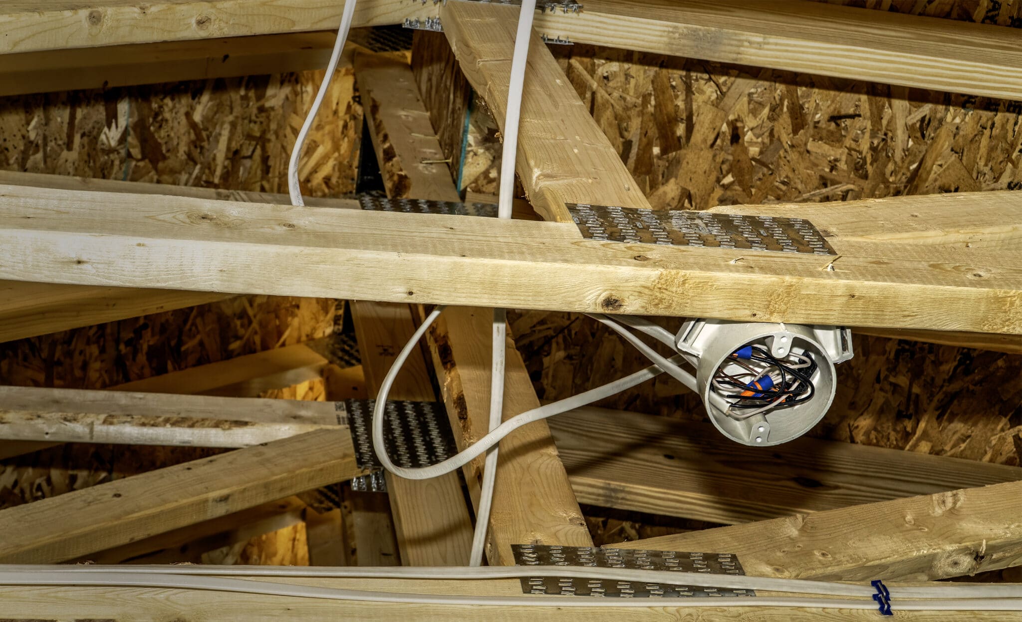 Attic junction box repairs that stop hidden arcing.