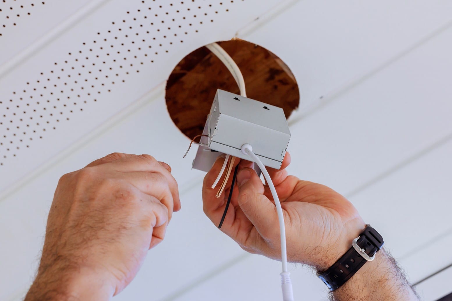 Inspect junction boxes, Lighting scene programming.